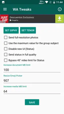 WA Tweaks android App screenshot 4