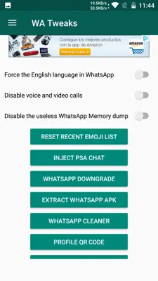 WA Tweaks android App screenshot 5